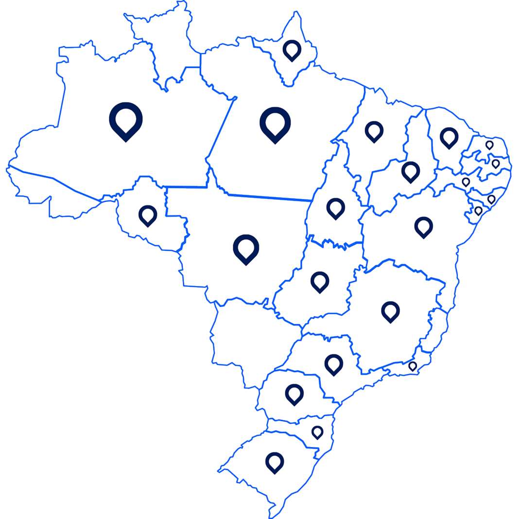 Mapa de presença Nantes